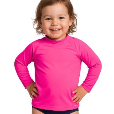 Imagem de Blusa Infantil Praia Piscina Natação Proteção Solar 1 Ao 10 - Jagar, P