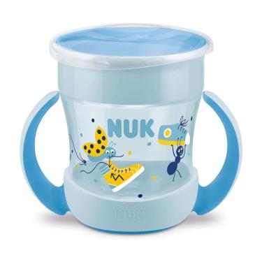 Imagem de Copo Mini Magic Cup 360º 160ml +6m Azul Patins Nuk