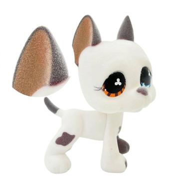 Imagem de Figura de animal flocado Great Dane Dog Toy, 6,5 cm, PVC