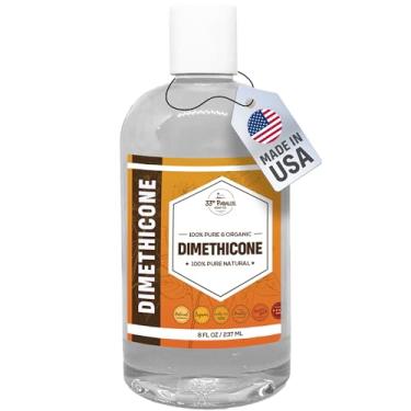 Imagem de 33rd Parallel | Óleo de Dimeticone (227 g) 100% puro, grau cosmético | Amplamente utilizado em hidratantes, loções, primers, bases, produtos capilares, protetor solar, cuidados com feridas | 227 g