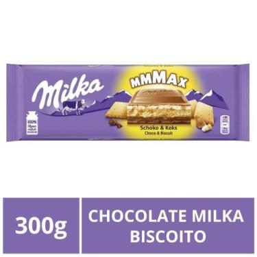 Imagem de Chocolate Milka, Barra 300G, Biscoito