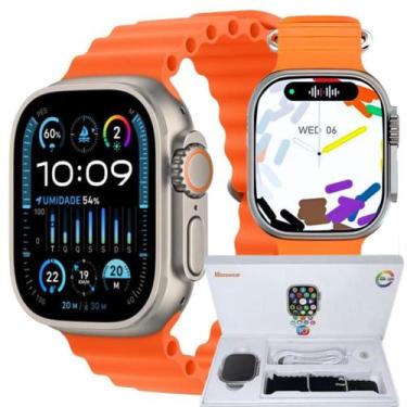 Imagem de Ultra Watch Séries 10 W69 PLUS Gen 2 Smartwatch AMOLED à Prova dÁgua, 