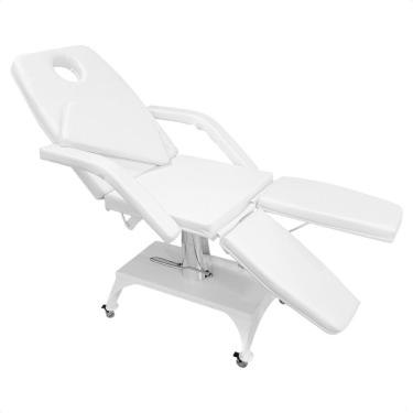 Imagem de Maca Hidráulica Bi-Perna Estética Massagem Orifício e Braços