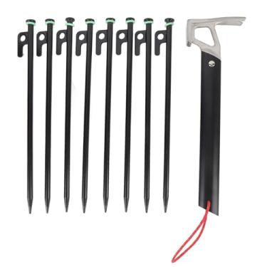 Imagem de Zhjvihx Bolsa de Camping de Barraca, Bolsa de Cortes Seguras de Tendas para Caminhadas (Cáqui)