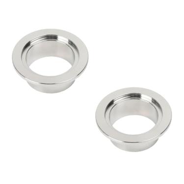 Imagem de QMINOX 304 Aço Inoxidável Meio Bico Aspirador NW KF40 Flanges de Solda KF40 Comprimento 20 mm Meio Bico Pacote com 2