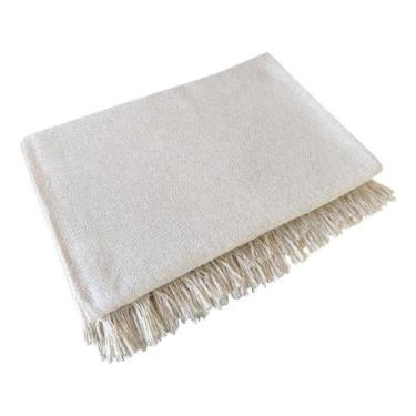 Imagem de Manta Para Sofá King Size Gigante 2,40 X 1,80 Mtrs Protetor Bege - SSC