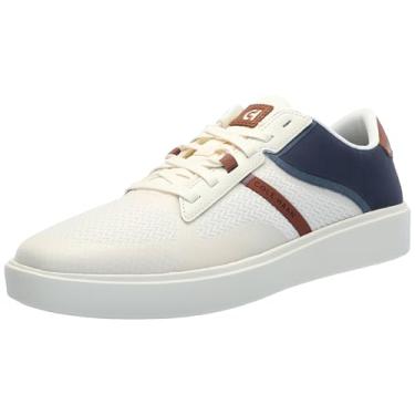 Imagem de Cole Haan Tênis masculino Grand Crosscourt Winner, Blazer marfim/azul-marinho, 7 Wide