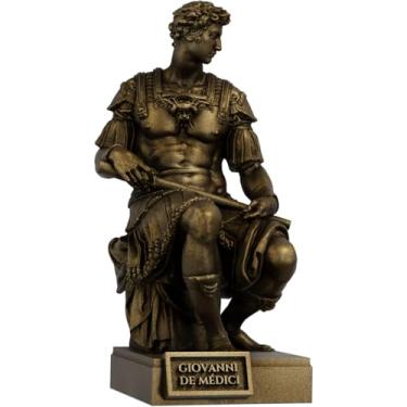 Imagem de Estátua Giovanni de Médici - Michelangelo (Cor Ouro Velho)