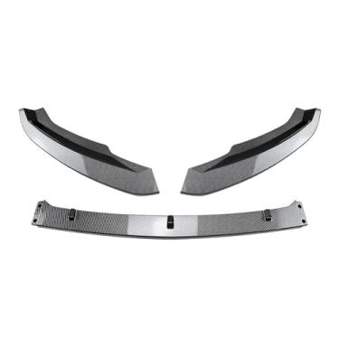 Imagem de Protetor de queixo para para-choque dianteiro compatível com Skoda Superb B8 III 3V3 3V5 2015 2016 2017 2018 2019(F)