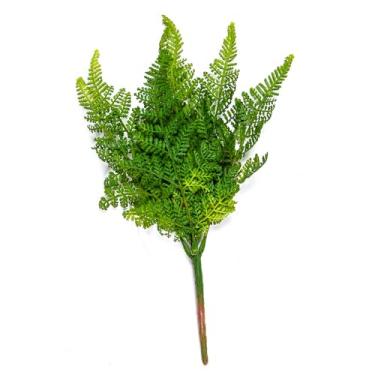 Imagem de KMI - Hastes de samambaia sintética de 30 cm, vegetação para decoração de mesa de centro de mesa, decoração de casamento, enchimento de vaso para arranjos florais, plantas artificiais e flores falsas