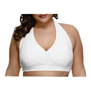 Imagem de Top Plus Size Reforçado Fitness Academia Ginastica Moda dia dia casual