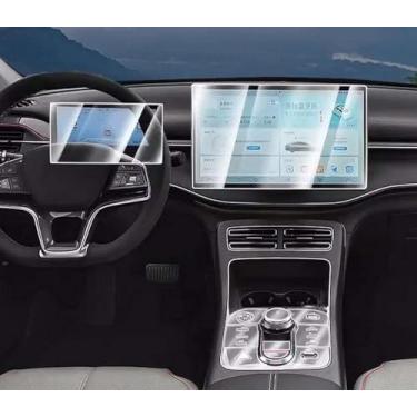 Imagem de LAVIYE Caixa de engrenagens interior do carro instrumento de navegação condição de navegação película protetora TPU, para BYD CHAZOR KING DM I 2022-2025