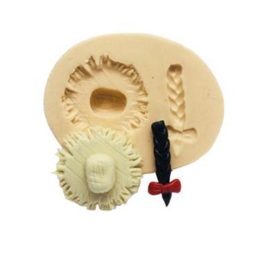 Imagem de Molde de silicone festa junina chapéu para decorar f397 - CM