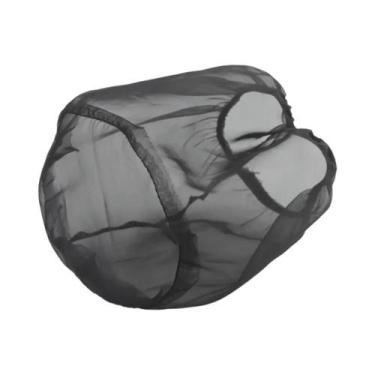Imagem de Capa protetora universal para filtro de ar preta à prova d'água à prov