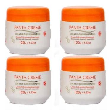 Imagem de Kit 4 Cremes Hidratante Trad. Panta 120g Com Ureia pra Acabar com as R