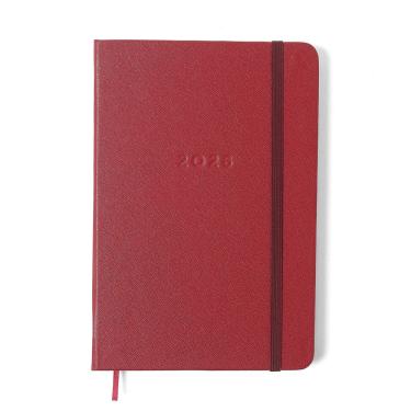 Imagem de Agenda Planner 14x21 Semanal Datado Cicero Clássica Vermelho