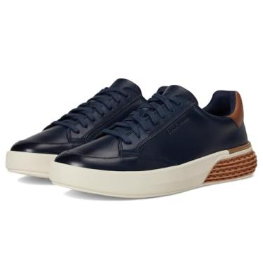 Imagem de Cole Haan Grandpro Halfcourt Skyweave Tênis masculino, Blazer azul marinho/marrom britânico, 43