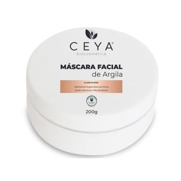 Imagem de Mascara Facial Clareadora de Argila Ceya Biocosmetica 200g