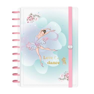 Imagem de Caderno de Disco Inteligente Iscool G+ Voalá Princesas Love