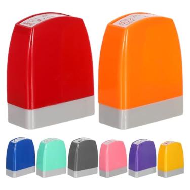 Imagem de BESPORTBLE Conjunto de Carimbos para Professores Com 8 Peças, Carimbos de Elogios Franceses para Tarefas de Sala de Aula, Incentivo, Material Escolar