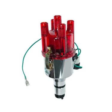 Imagem de BuliBoao Distribuidor centrífugo cromado 009 serve para VW Bug Buggy Ghia Bus Beetle Transporter Campmobile 9230081094