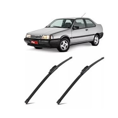 Imagem de TIGER AUTO KIT PALHETAS DE PARABRISA EM SILICONE PREMIUM, COMPATÍVEL FIAT TIPO 1994 A 1997, VISÃO SEGURA E LIMPEZA EFICIENTE