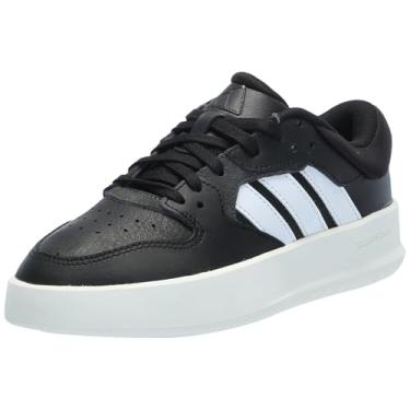 Imagem de adidas Tênis masculino Court 24, Preto/Branco/Carbono, 45
