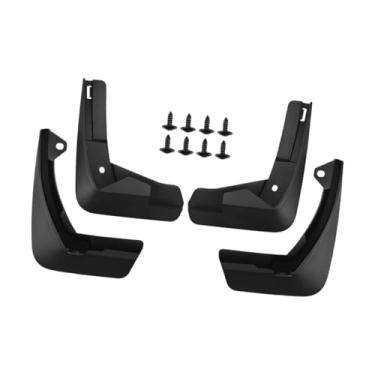 Imagem de Generic 4 peças de para- para rodas de carro, acessórios de carro de alto desempenho, protetores contra respingos fáceis de instalar para 508L