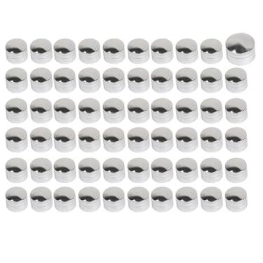 Imagem de XMMT 60 peças Cromadas Motocicleta Motor Bolt Topper Caps Capa para Harley Dyna Twin Cam Touring Electra Street Road Glide Road King Fat Boy Softail Breakout Sportster 883 XLH883