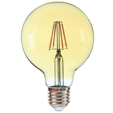 Imagem de Lâmpada Vintage Led Globo G95 De 4 Watts E 2400k - 05350 - Ourolux Lampada Vintage Led Globo G95 2400k Bivolt Ourolux