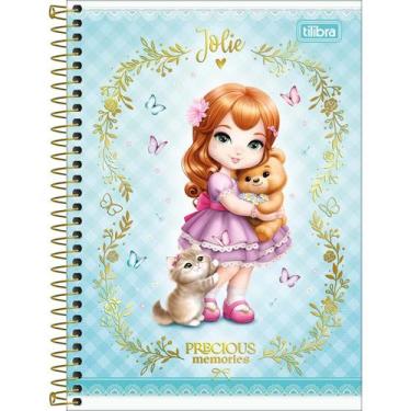 Imagem de Caderno Espiral Universitário Jolie 1 Matéria 80 Folhas Capa Dura Tili