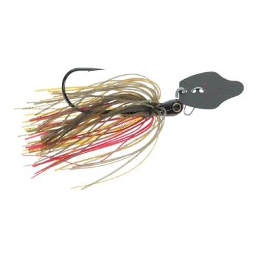 Imagem de Strike King (TCVSJT12-135) Tungstênio Thunder Cricket Vibratório Swim Jig, Cor 135 - Falcon Lake Craw, 14 g, Gancho de Selva do Proprietário de Haste Longa, Saia Amarrada à Mão