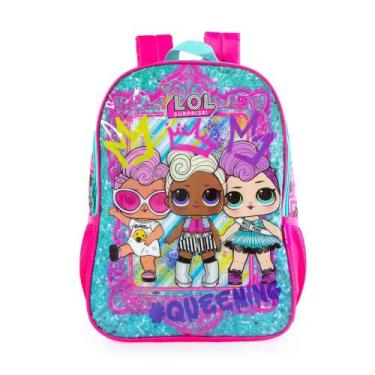 Imagem de Mochila Escolar Feminina LOL Rosa - Bagaggio, U