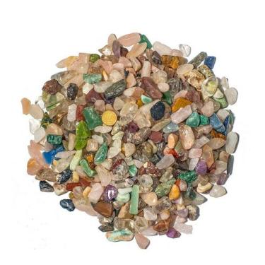 Imagem de Cascalho Misto Polido 20 kg - Pedras de 10 a 20 mm - Classe B - Atacad