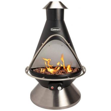 Imagem de Aquecedor de Pátio a Gás com Interruptor de Segurança Cuisinart COH 600 Preta