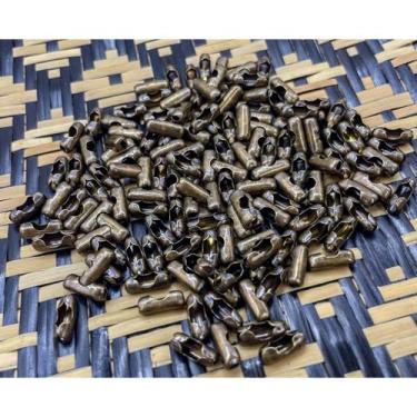 Imagem de Fecho Canoa Latão - 3.2mm 100peças - Não enferruja - Produção de Bijut