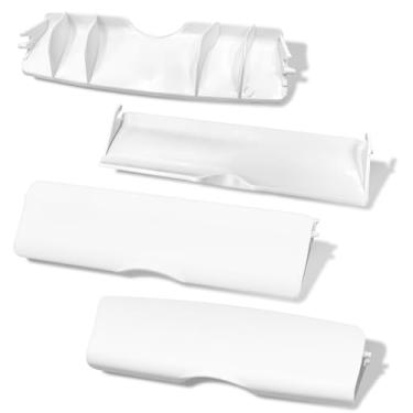 Imagem de WPL 3315333.001 Conjunto de ar condicionado RV capa de ventilação de ventilação SVC compatível com substituição Dometic Brisk Air II ADB para 3314850 3314851 3314852 3314853 3314854 (pacote com 2)