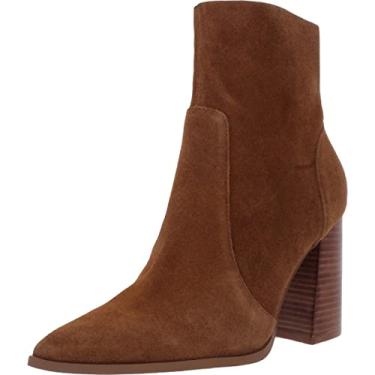 Imagem de Steve Madden Bota feminina Aquarius no tornozelo, Camurça bege, 41