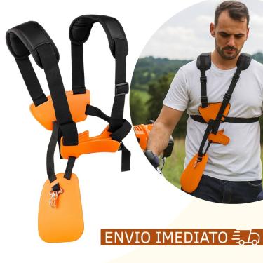 Imagem de Cinto Colete Para Roçadeiras Stihl-husqvarna Laranja