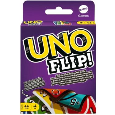 Imagem de Jogo De Cartas Uno Flip 112 Cartas  7+ Mattel