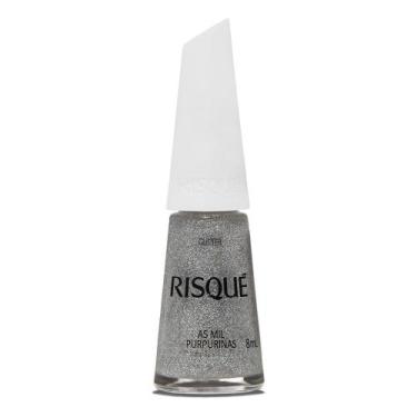 Imagem de Esmalte Risqué Glitter As Mil Purpurinas 8ml
