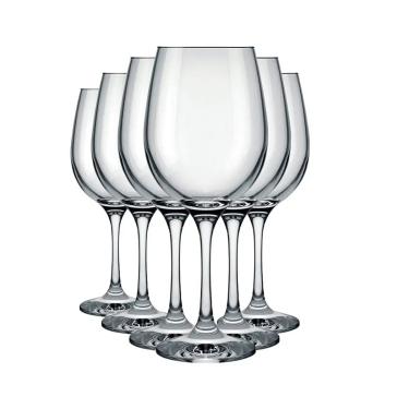 Imagem de Taças para Água e Vinho Barone 490ml 6 Unidades - Nadir 7056