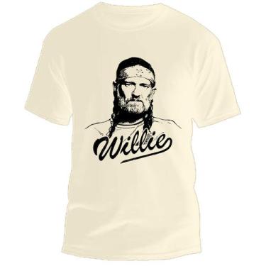 Imagem de Camiseta Country Willie Nelson - truenightmare, Off white, Babylook M