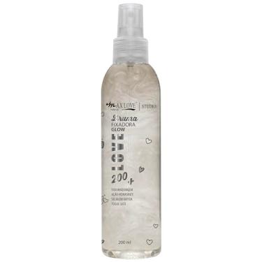 Imagem de Bruma Fixadora Glow 200Ml Max Love - Fixador de Maquiagem Efeito Viço Radiante - Tamanho Econômico, Não Oleoso