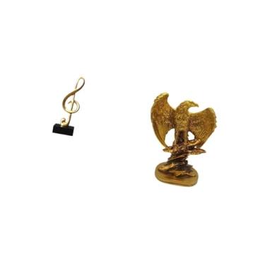 Imagem de Fenteer Escultura de Nota Harmoniosa, Estatueta Criativa de Resina, Peça Central de Mesa, Arte Decorativa para Mesa, Lareira, Estantes, Casa, Sala de Jantar,