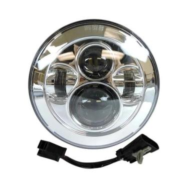 Imagem de Farol LED De 7 Polegadas E Luz De Neblina De 4,5 Polegadas Para Harley