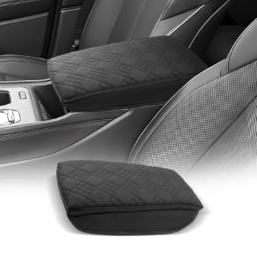 Imagem de CDEFG Capa para console central Jeep Wagoneer S 2025 para caixa de apoio de braço para Wagoneer S (edição limitada, lançamento) acessórios protetor de descanso de braço para console engrossado