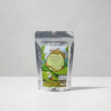Imagem de Chá Oolong com Stévia Natural, 80g, Folhas de Chá, Sabor Tostado, Zero Açúcar, Rende 40 Xícaras