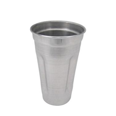 Imagem de Copo Milk Shake 500ml de Alumínio Mixer Profissional 1329 Doupan