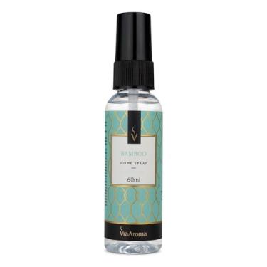 Imagem de Home Spray Bamboo 60ml, Aromatizador de Ambientes Portátil, com Tampa Protetora, Versão Pocket para Bolsa e Mochila